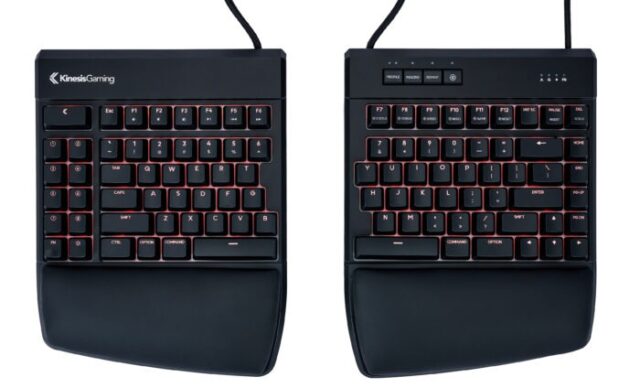 Kinesis Freestyle Edge RGB Plus Mac Keycaps