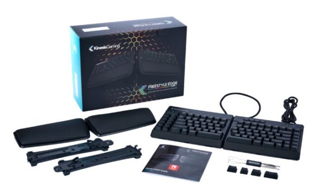 Kinesis Freestyle Edge RGB Plus Whats Included