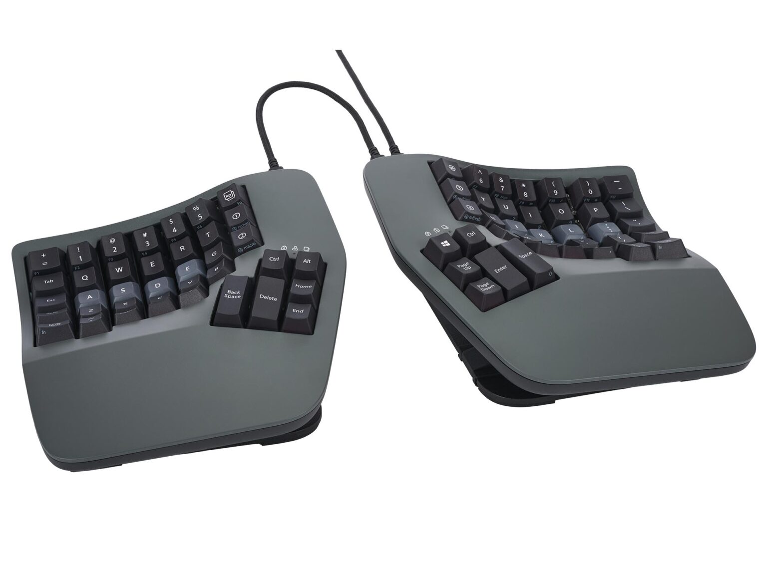 Kinesis mwave mechanical keyboard windows layout