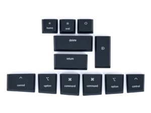 mWave Black Mac Keycaps