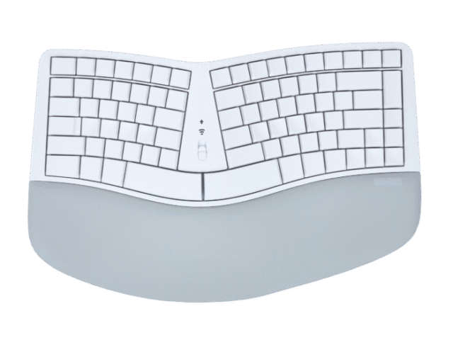 mWave Mac Keyboard Blank WHT Keycaps